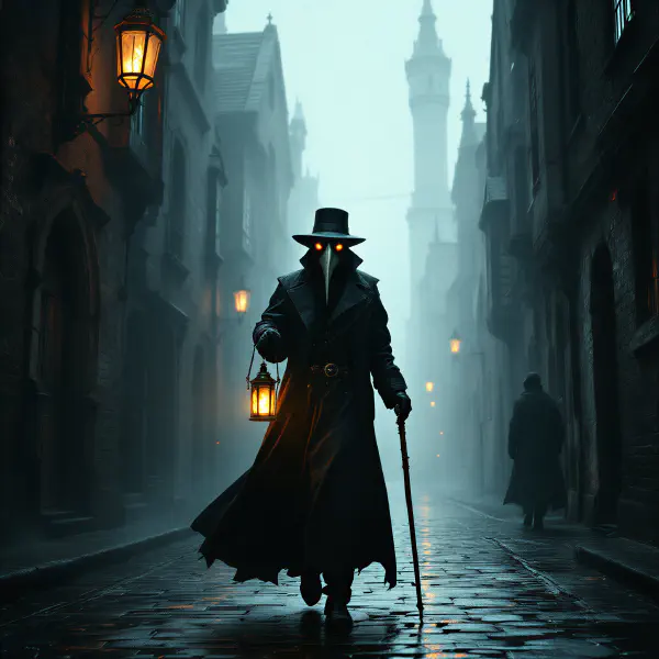 The Plague Doctor's Round