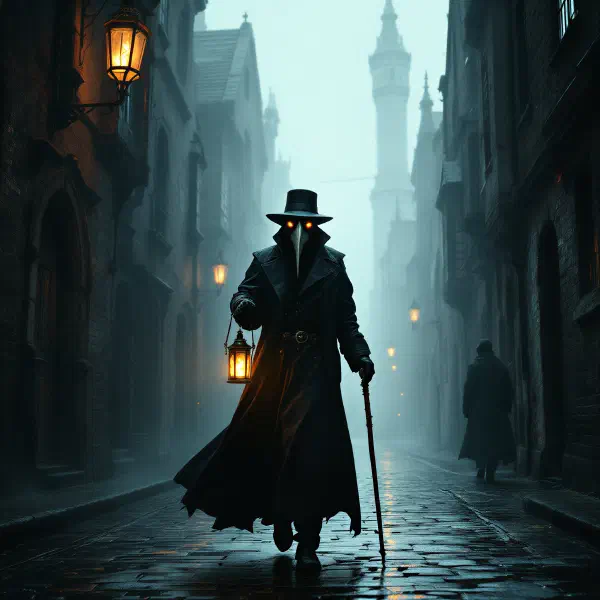 The Plague Doctor's Round
